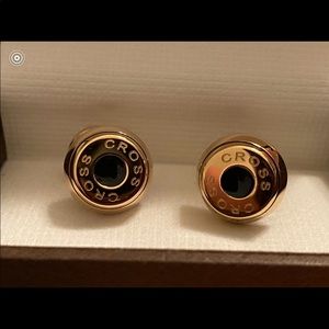 CROSS New Cross Conical Rhodium Cufflinks